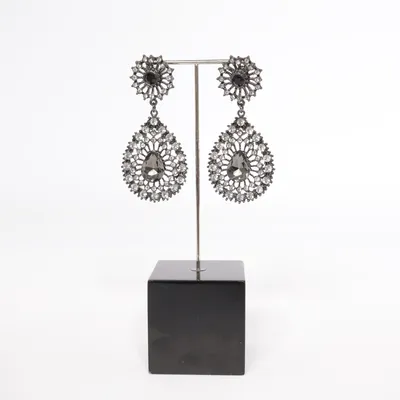 Earrings (Black) from Tosh Unknown metal