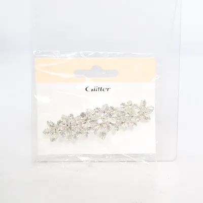 Hårspänne (Silverfärgad) från Glitter