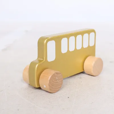 Voiture jouet (Or, Beige, Blanc) de JaBaDaBaDo