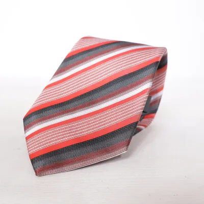 Tie (Red, Black, Gray) from Monti Silk