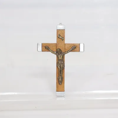 Vedhæng (Brun, Sølv) fra Lourdes Ukendt metal