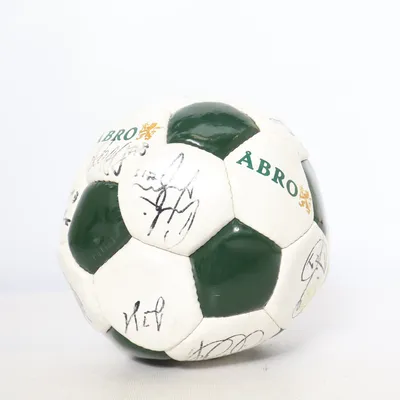 Fotboll (Grön, Vit) från Åbro