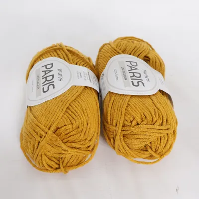Yarn (Yellow) from Drops