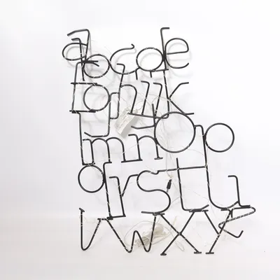 Wanddecoratie (Zwart) van Watt & Veke