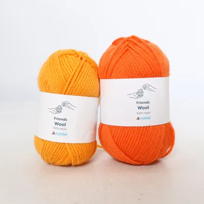 Garn (Friends Wool) fra Hobbii Uld