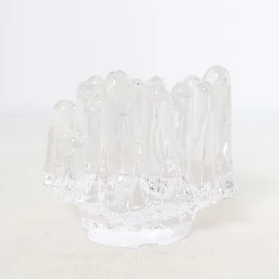 Candle holder (Transparent) from Kosta Boda