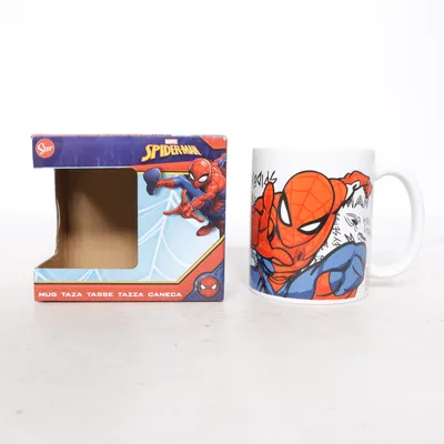 Mugg (Vit, Röd) från Marvel Spiderman