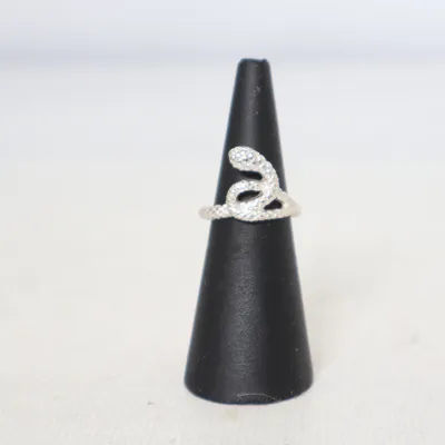 Bague (Argent) de Snake Milano Métal inconnu