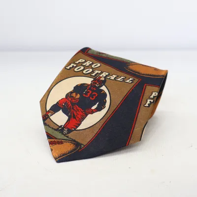 Tie (Brown, Multicolored) from Mercedes Silk