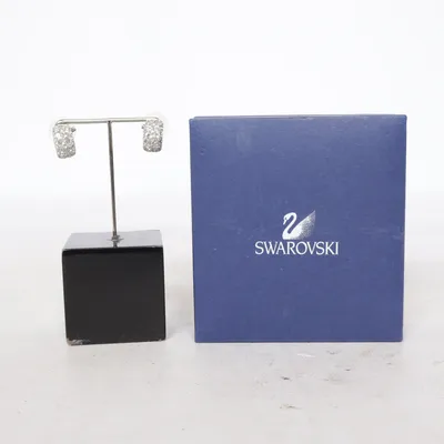 Øreringe (Sølv) fra Swarovski Ukendt metal