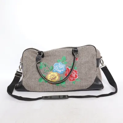 Weekendbag (Brun, Svart, Flerfärgad)