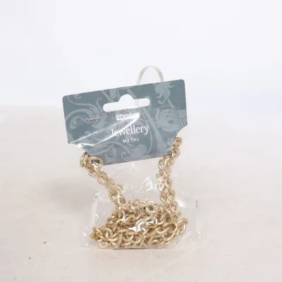 Halsband (Guldfärgad) från Panduro Okänd metall