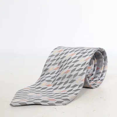 Cravate (Gris, Multicolore) de Marja Kurki Soie