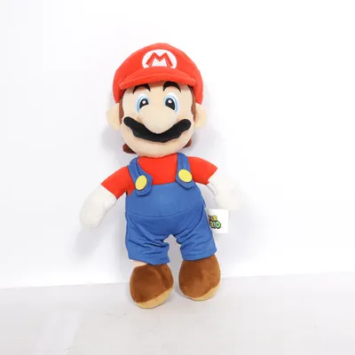 Peluche (Rouge, Bleu, Marron) de Super Mario
