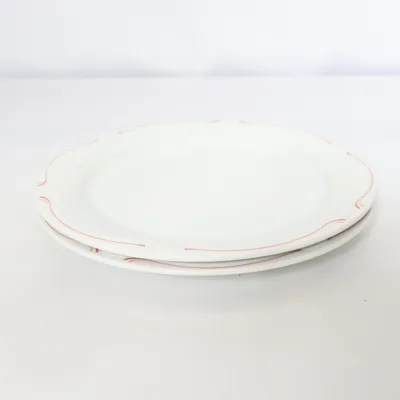 Tallrik (Vit, Röd) från Hutschenreuther