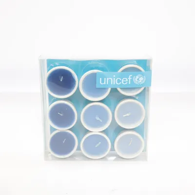 Tea light (Blue) from Unicef