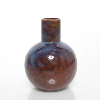 Vase (Blue, Brown)
