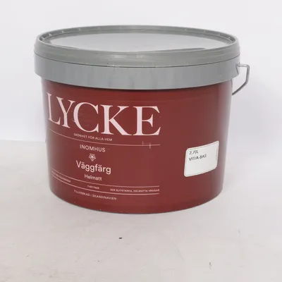 Acrylic paint (Väggfärg, färgkod: 3010-g60y) from Lycke