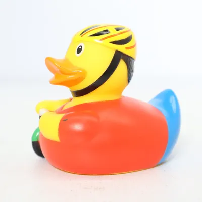 Rubber duck (Cyclist) from Lilalu