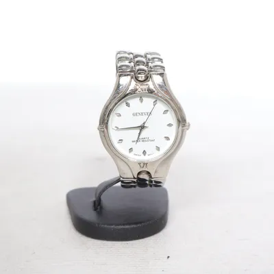 Wristwatch (Silver, White) from Geneve