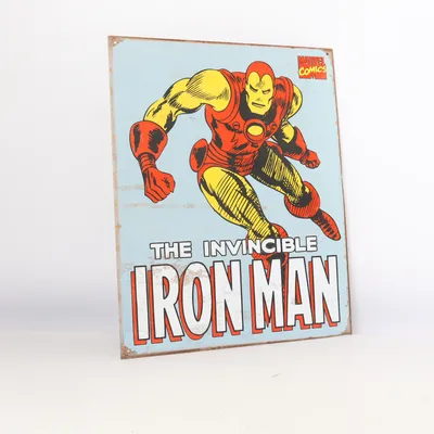 Sign (Iron Man Retro) from Marvel Comics