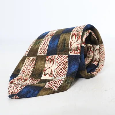 Stropdas (Blauw, Bruin, Meerkleurig) van Röda Sigillet Polyester