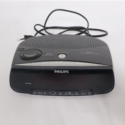 Clockradio (Sort) fra Philips