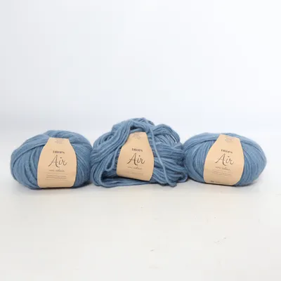 Yarn (Air) from Drops Alpaca wool, Polyamide