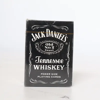 Playing cards from Jack Daniels