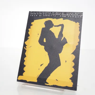 Wanddecoratie (Zwart, Geel)