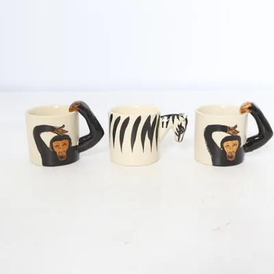 Tasse (Beige, Noir, Marron) de Mudo