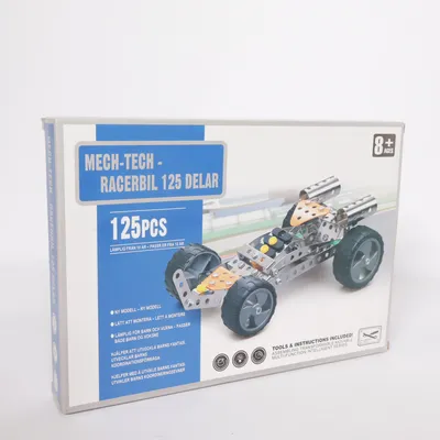 Byggsats (Svart, Silverfärgad, Gul) från Mech-Tech