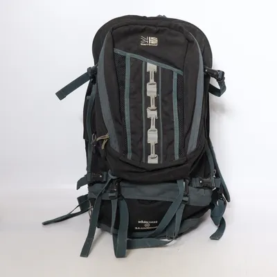 Sac à dos de randonnée (Noir, Bleu) de Karrimor Polyamide, Polyester, Polyuréthane