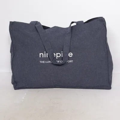 Tygpåse (Blå) från Ninepine Återvunnen bomull, Återvunnen polyester