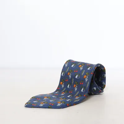 Cravate (Bleu, Multicolore) de Salvatore Ferragamo
