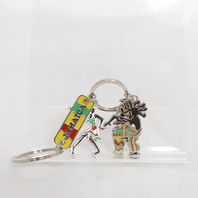 Nyckelring (Flerfärgad) från Jamaica