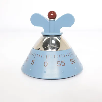 Timer (Blå, Silverfärgad) från Alessi
