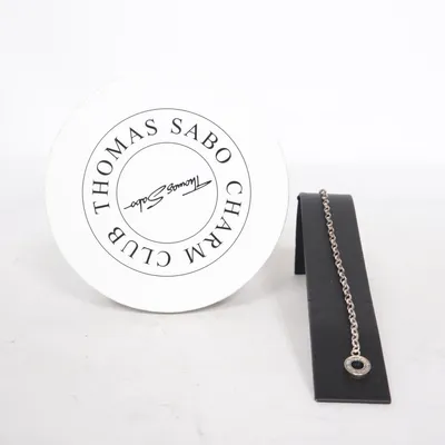 Armband (Silverfärgad) från Thomas Sabo Charm Club Okänd metall