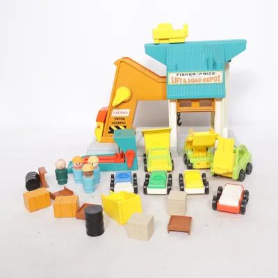 Leksak (Lift & Load Depot) från Fisher Price