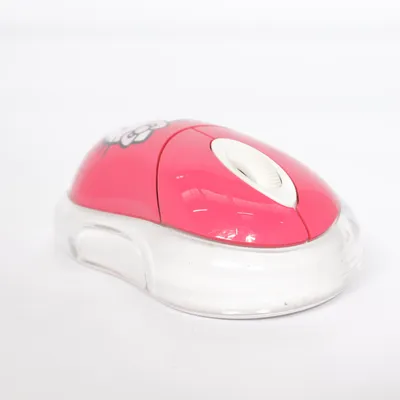 Computermus (Transparent, Pink) fra Sanrio