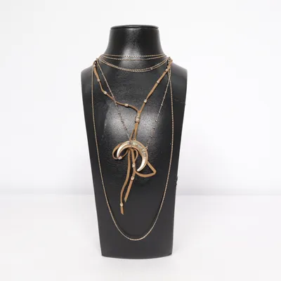 Necklace (Gold) from Free People Unknown metal