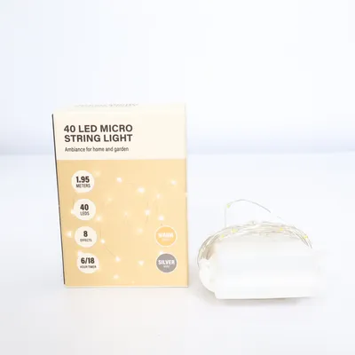 Guirlande lumineuse (Argent) de Kjell