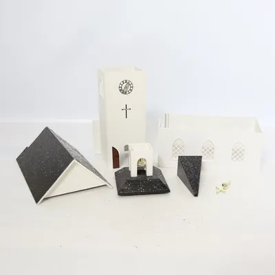 Dollhouse (White, Black) from Värnamo of Sweden