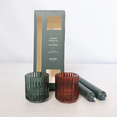 Ljuslykta (Röd) från Mano Atelier