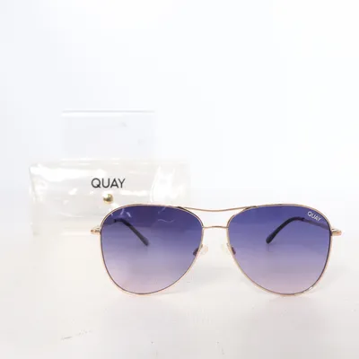 Lunettes de soleil (Or, Violet) de Quay