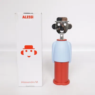 Kurkentrekker (Blauw, Meerkleurig) van Alessi