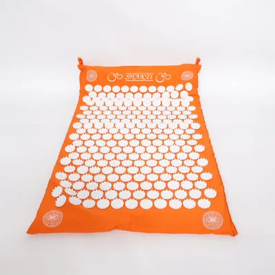Acupressure mat (Orange, White) from Shakti