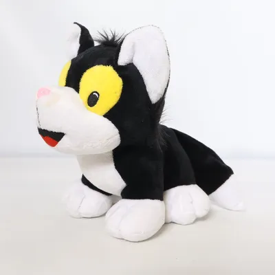 Soft toy (Black, White, Yellow) from Bamses Värld Polyester