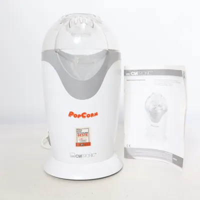 Popcorn machine (White, Gray) from Clatronic