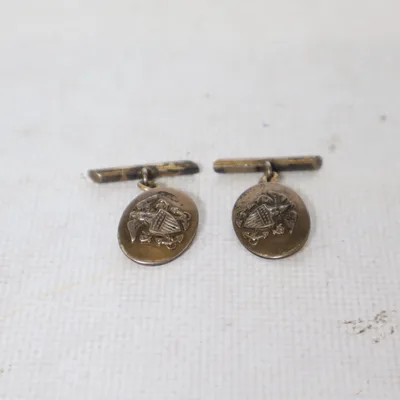 Boutons de manchette (Or) de Sterling Métal inconnu